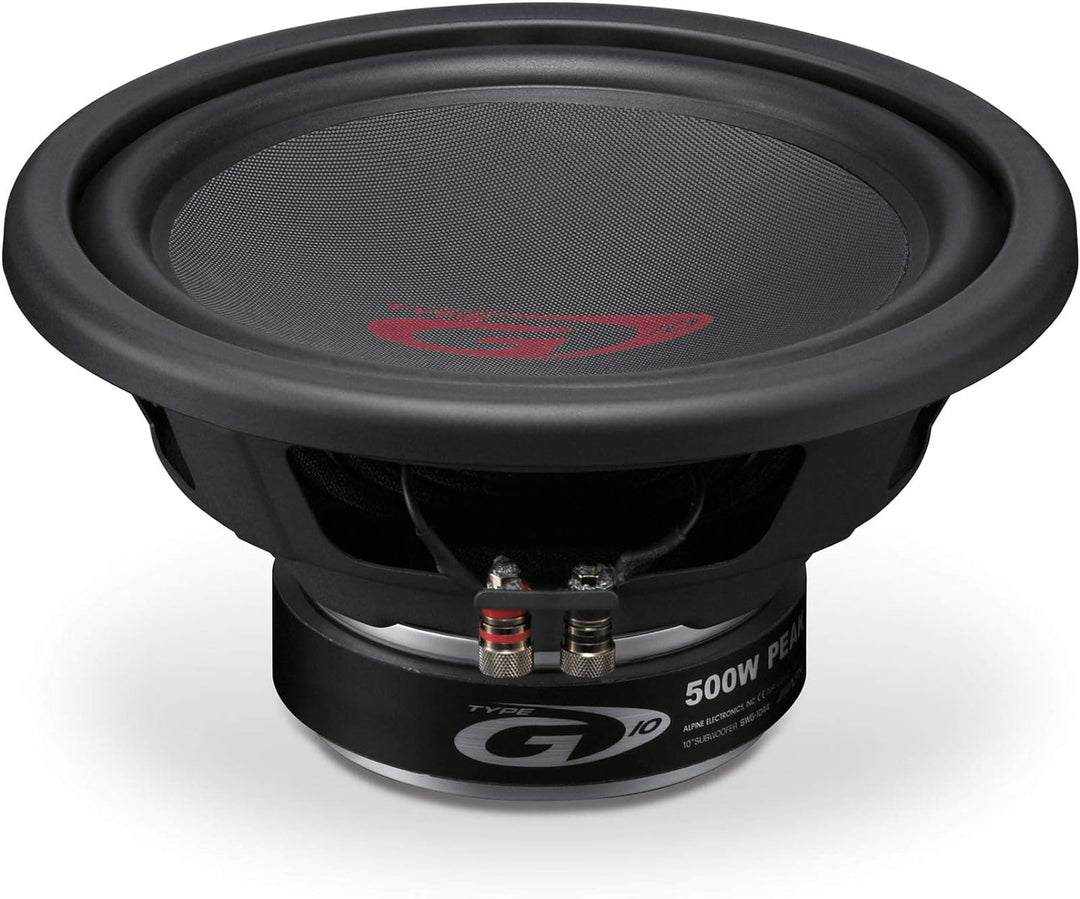 Alpine SWG-1044 Subwoofer, schwarz
