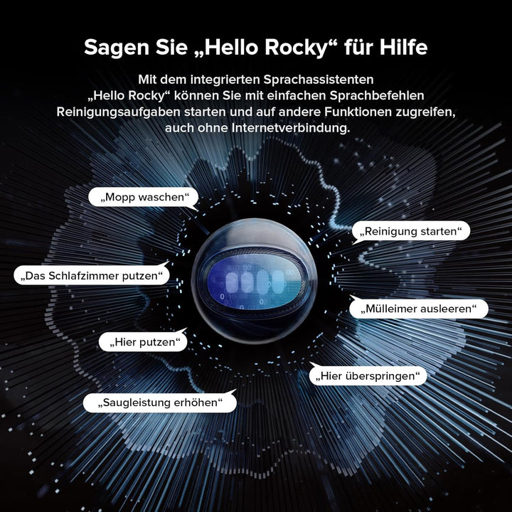 roborock Saros 10R Set Saugroboter mit Wischfunktion&angebbarem Wischmopp, 22.000 Pa HyperForce Saug
