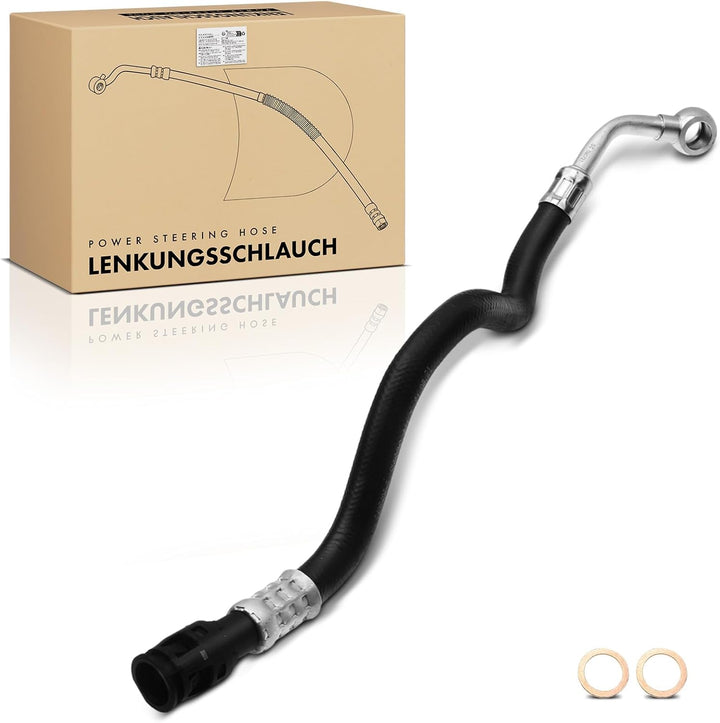 Frankberg 1x Servolenkung Schlauch Kompatibel mit 1er E82 E88 2008-2013 3er E90 E91 E92 E93 2004-201
