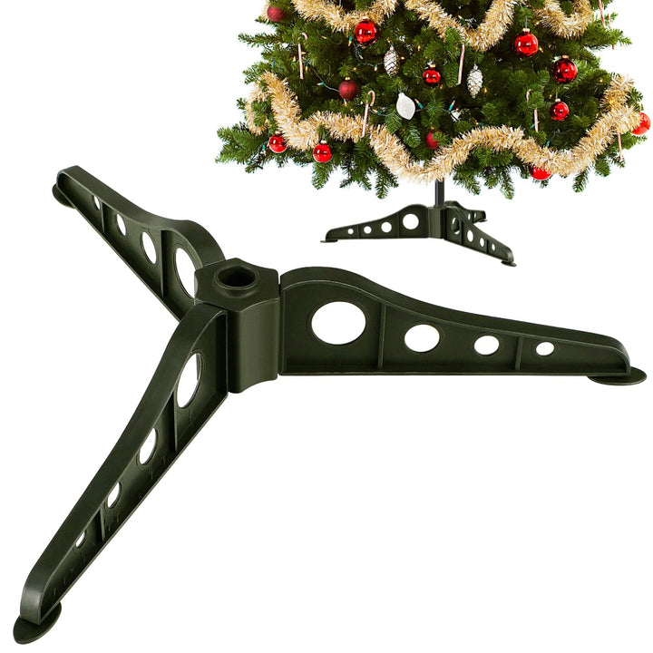 Veemoon Künstlicher Weihnachtsbaum-Basisständer DIY-Weihnachtsbaumhalter Weihnachtsbaumbeine Ersatz