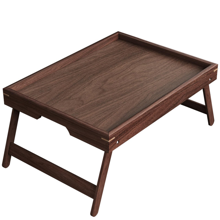 Fibogollo Betttablett Akazienholz klappbar Frühstück Laptop
