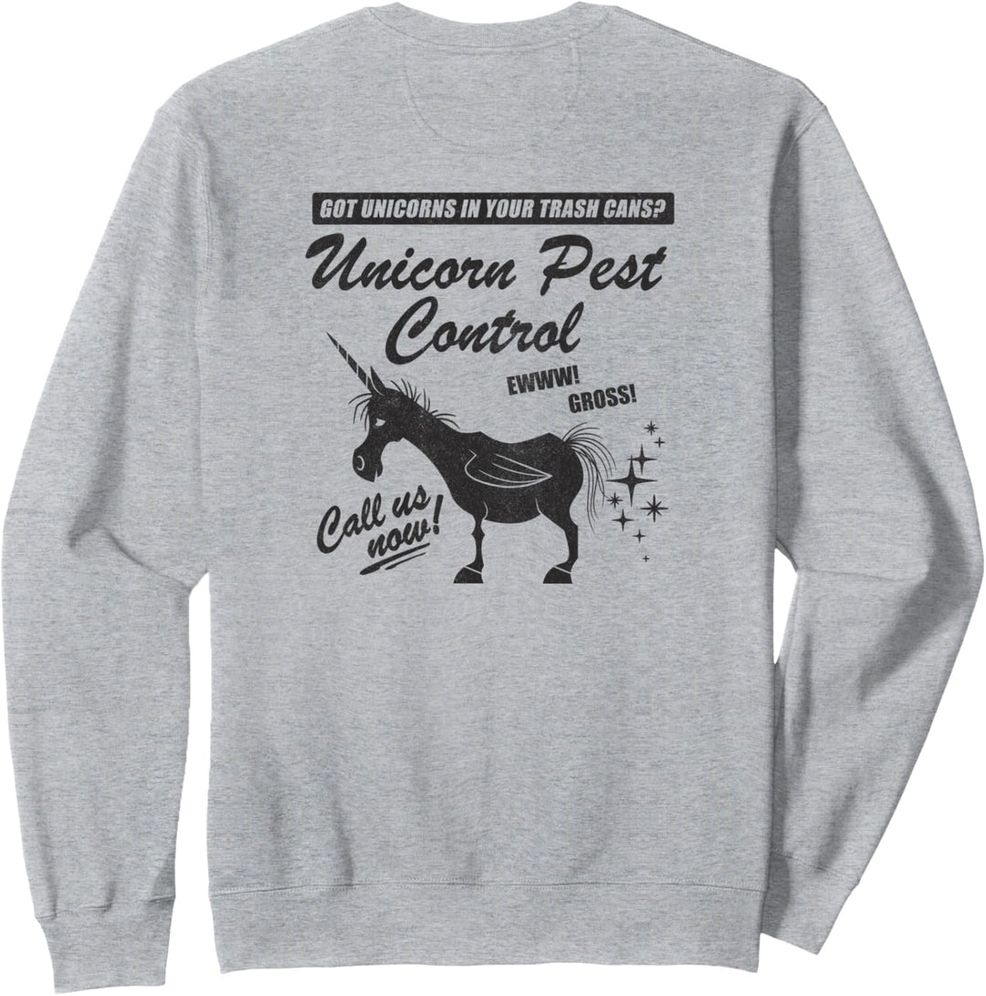 Disney Pixar Onward Unicorn Pest Control Sweatshirt