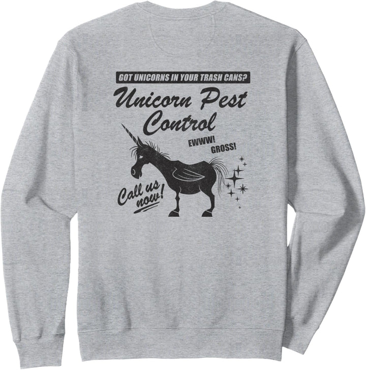 Disney Pixar Onward Unicorn Pest Control Sweatshirt