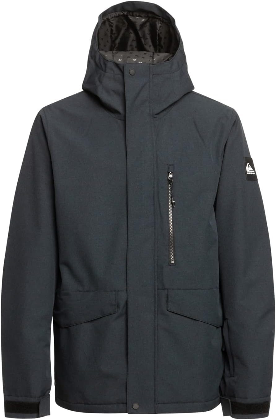 Quiksilver Herren Mission Solid Jk Schneejacke XS TRUE BLACK, XS TRUE BLACK