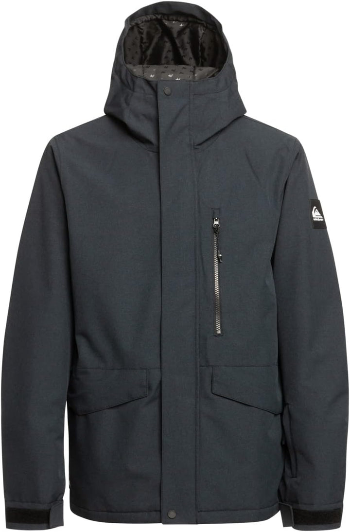 Quiksilver Herren Mission Solid Jk Schneejacke XS TRUE BLACK, XS TRUE BLACK