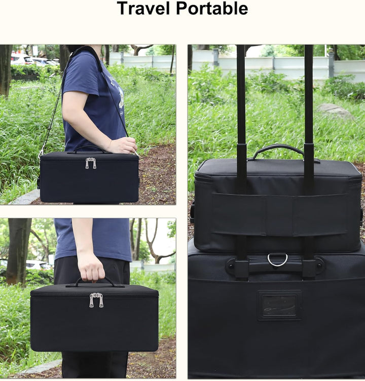Make-up Tasche Grosse Make-up Case Professionelle Kosmetik Aufbewahrung Organizer Box Pinsel Halter