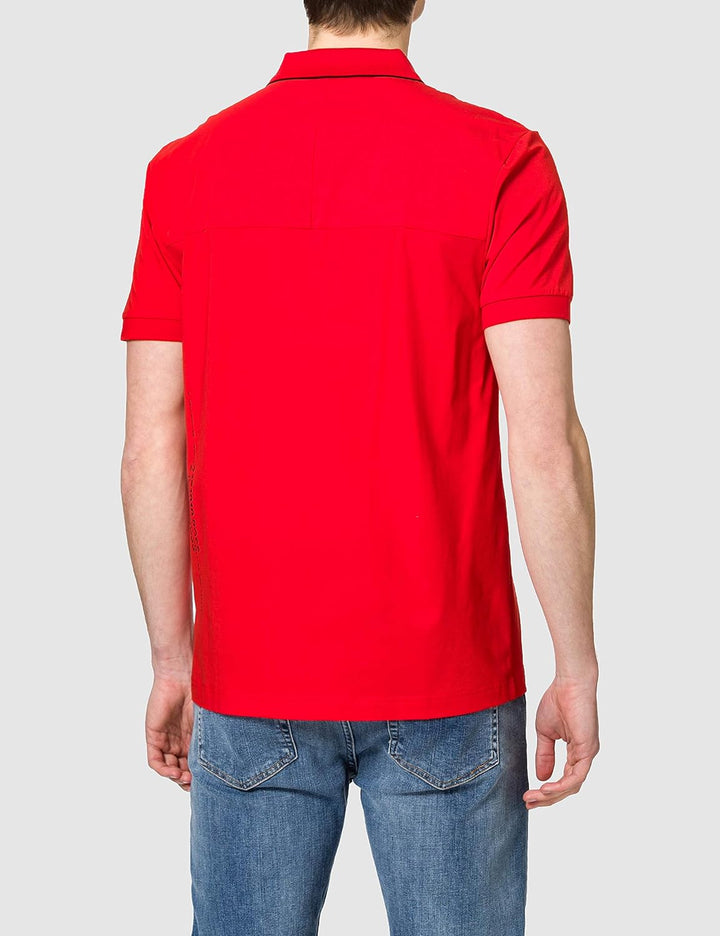 BOSS Herren Paule 9 10234064 01 Polohemd, Medium Red618, S