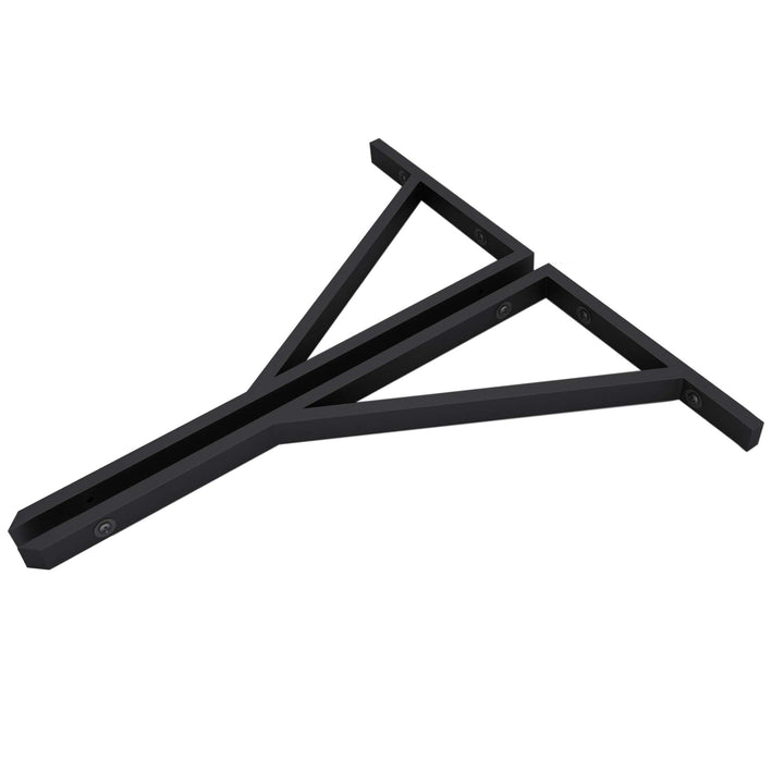 Sogood Wandkonsole WH02 aus Edelstahl Länge: 50cm Anzahl: 2 Stück Träger Regalträger Waschtischkonso