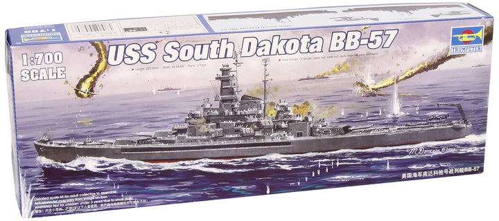 Trumpeter 05760 Modellbausatz U.S.S South Dakota BB-57