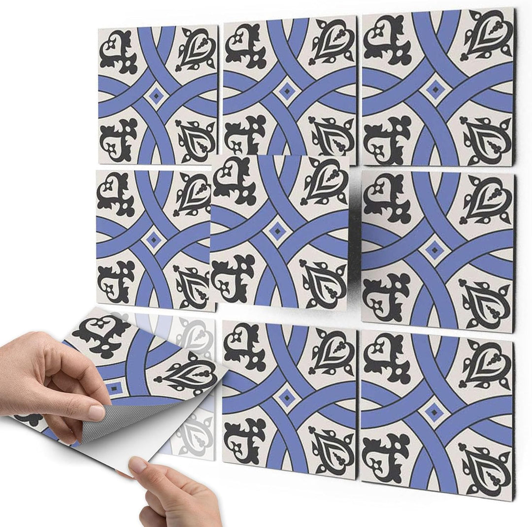 CREATISTO Mosaik Klebefliesen Stickerfliesen Fliesenfolie - Klebe Folie für Wandfliesen I Klebeflies