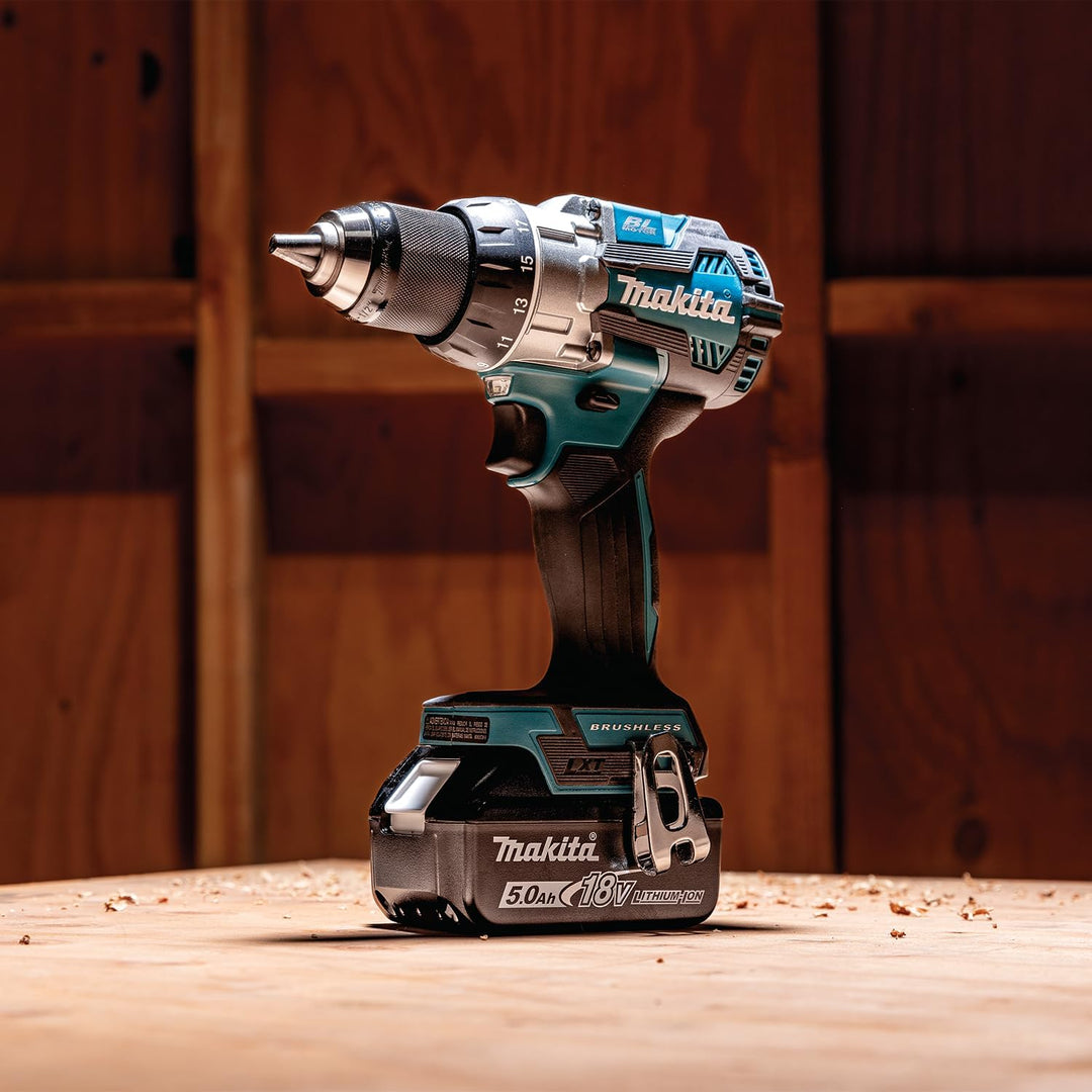 Makita DDF489RTJ Akku-Bohrschrauber 18V / 5,0 Ah, 2 Akkus + Ladegerät im MAKPAC
