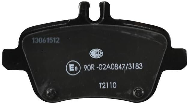 HELLA PAGID 8DB 355 019-641 Bremsbelagsatz - T2110 - Dicke/Stärke: 18.4mm - Bremssystem: TRW - für V