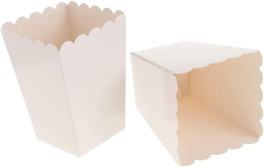 50 Stücke Popcorn-Boxen, Klein Tüten Candy Bar Box, Popcorn Container, Popcorntüten, Candy Container