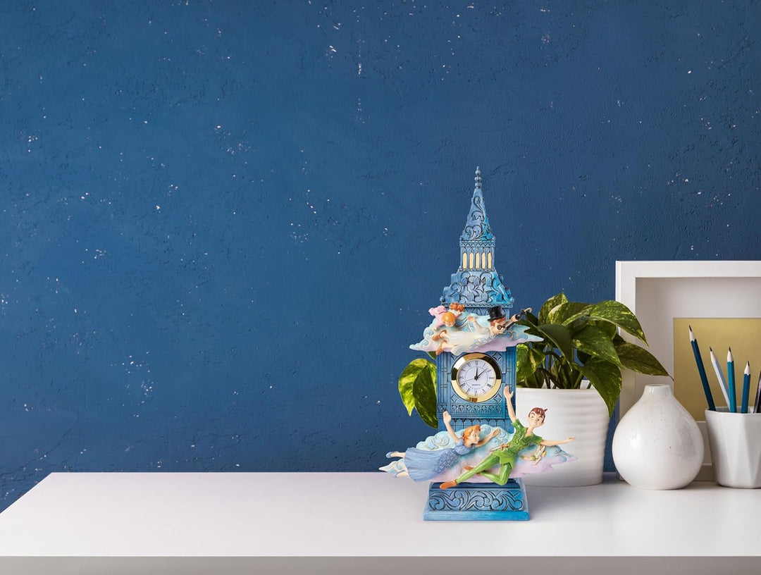 Disney Traditions Peter Pan Clock, Height 26cm