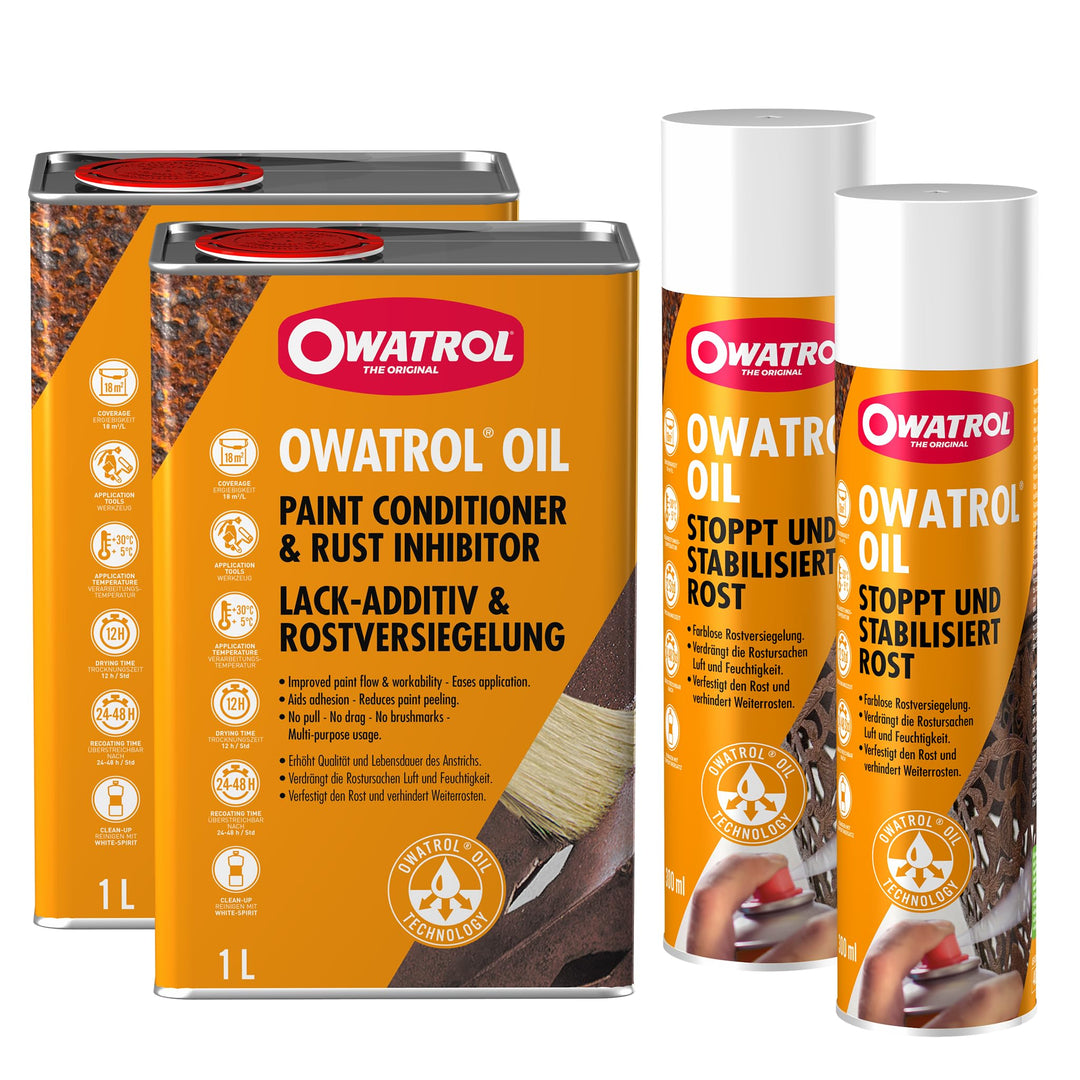 Owatrol Öl Set 2,6l