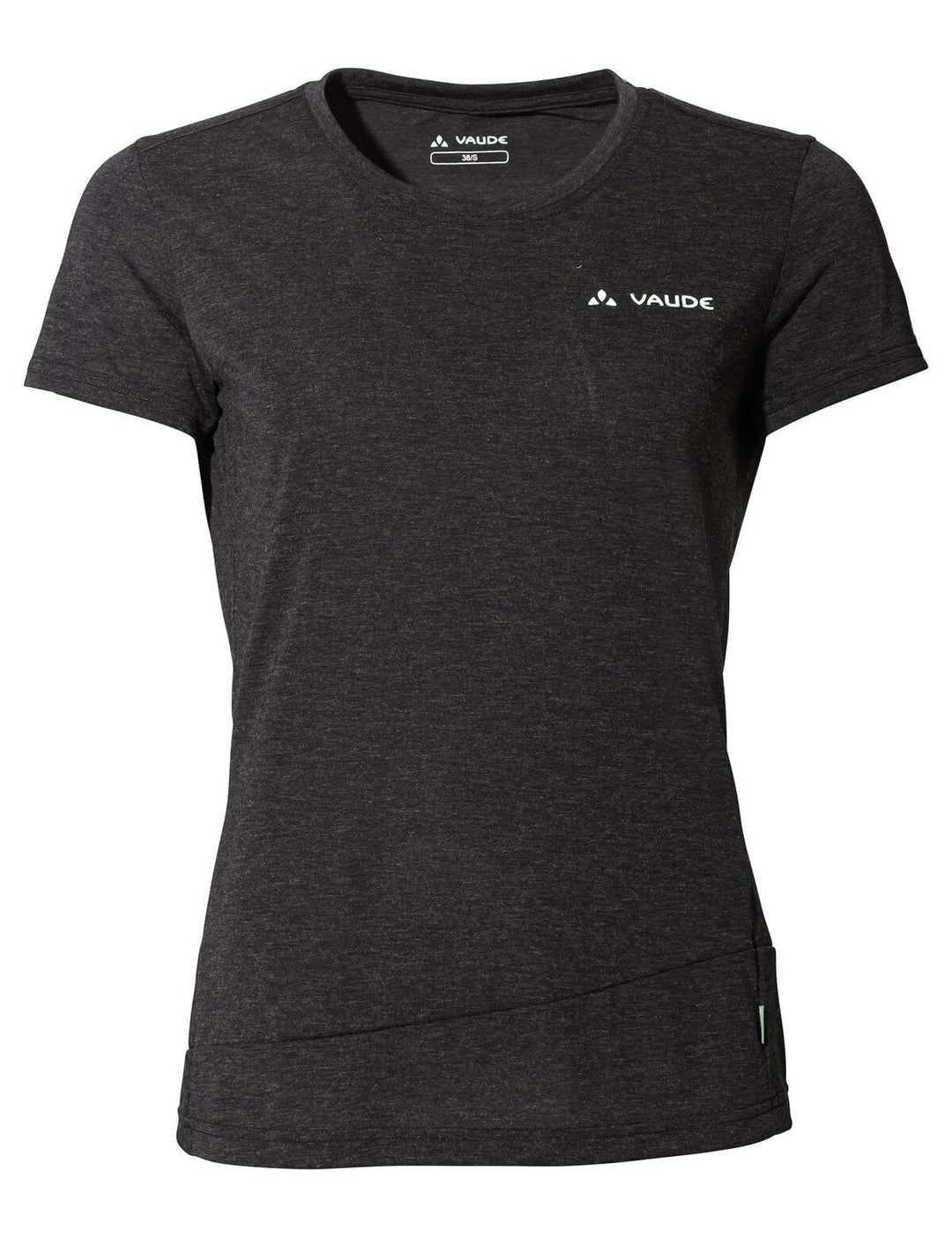 VAUDE Women's Sveit Shirt - T-Shirt Damen Black/Black 38, Black/Black 38