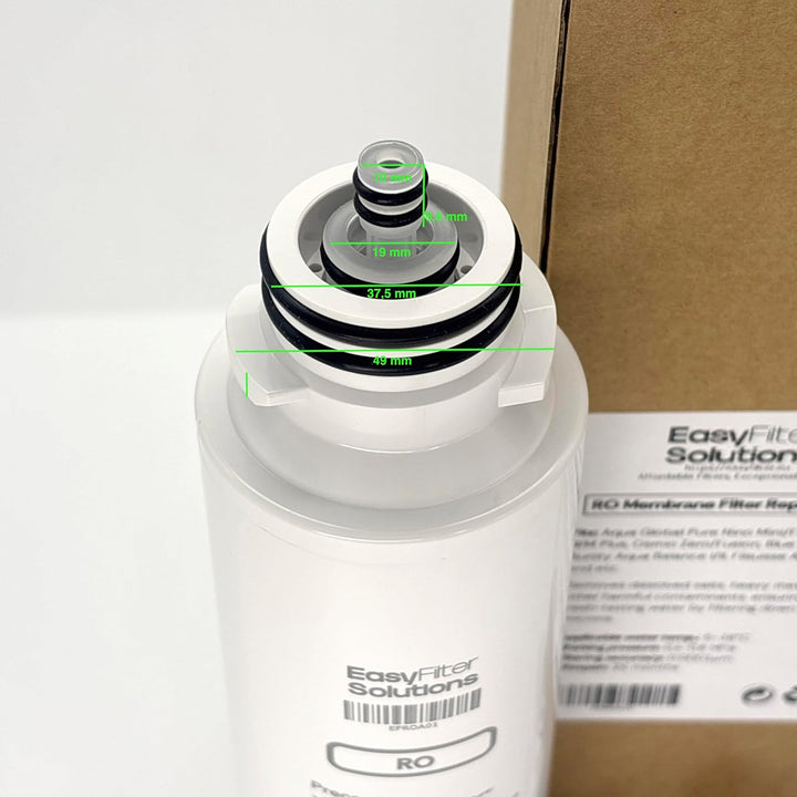 EasyFilter Filtersatz passt für Aqua Global Wasserbar (2018-2024) | Composite, RO-Membran & Antibakt