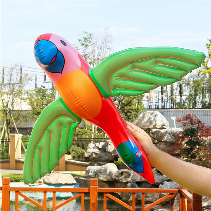 Aufblasbarer Papagei Pool Aufblasbare Papageien Spielzeug Papagei Tropische Vögel Deko Pirat Piraten
