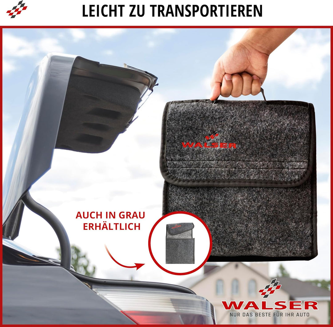 Walser Auto Organizer Toolbag Grösse L, Kofferraum Organizer, Gadget, Aufbewahrungsbox, Tasche, Zube