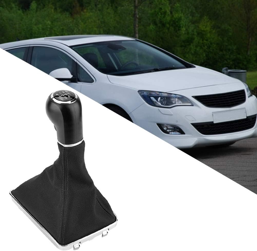 Schalthebel, für Astra Corsa GTC 05-10 5-Gang- und 6-Gang-Schaltknaufmanschette(5 Speed), 5 Speed