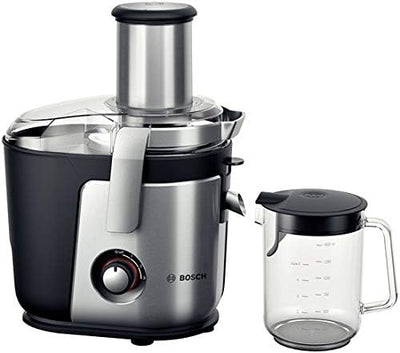 Bosch Entsafter VitaJuice 4 MES4010, Entsafter für Obst und Gemüse, extra grosser Einfüllschacht, 1,