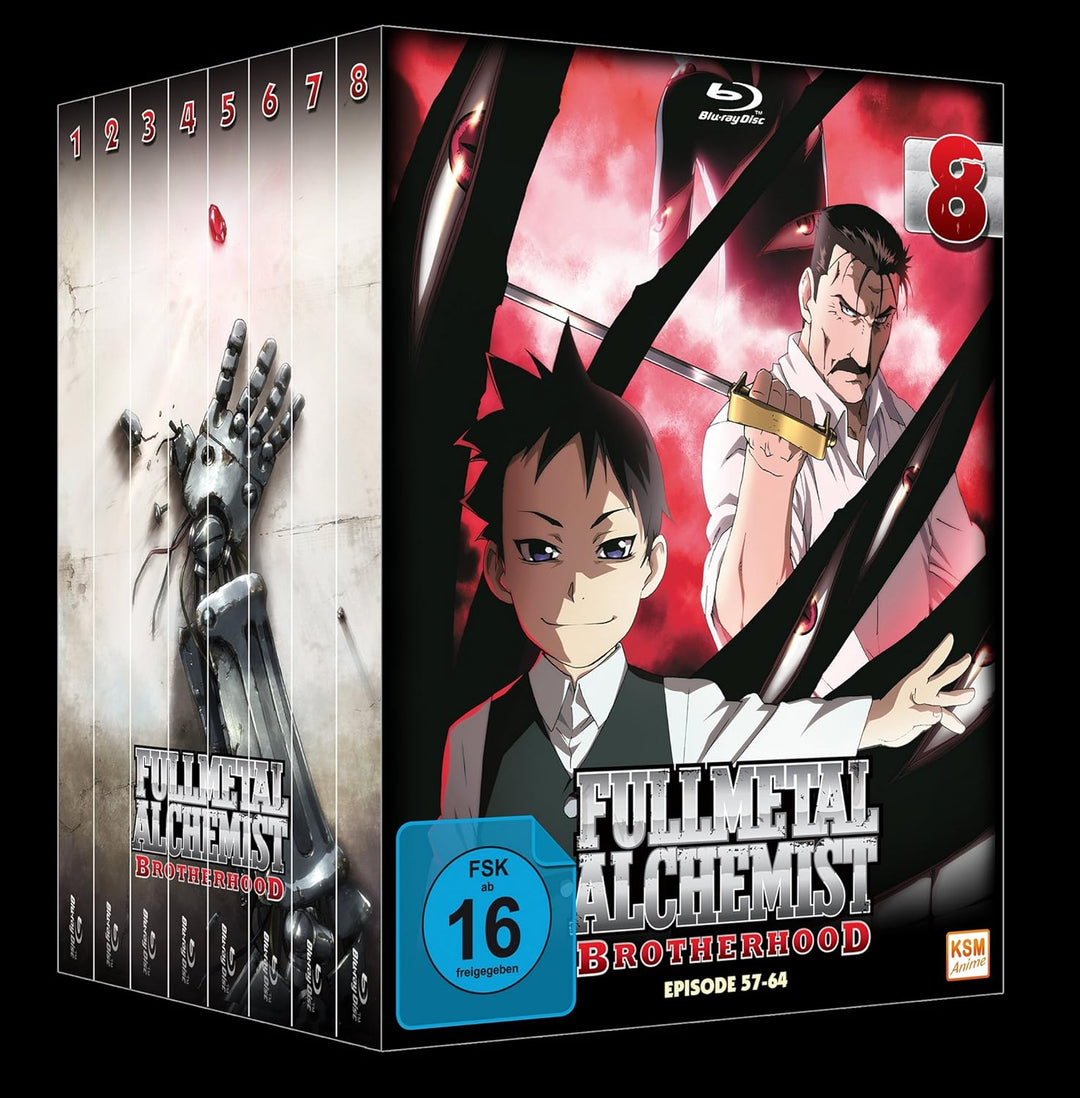 Fullmetal Alchemist: Brotherhood - Vol. 3 (Digipack im Schuber mit Hochprägung und Glanzfolie) [Blu-