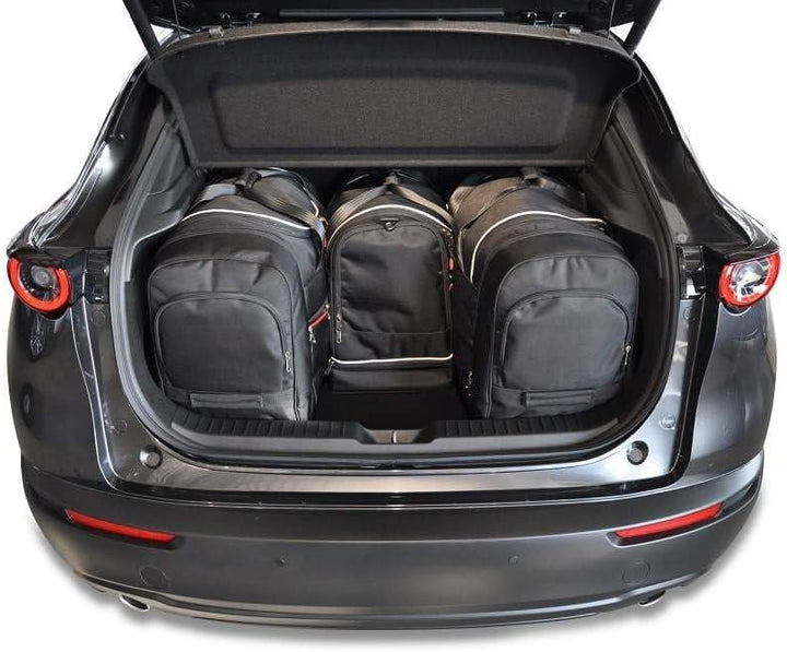 KJUST Dedizierte Kofferraumtaschen 4 STK kompatibel mit Mazda CX-30 I 2019+