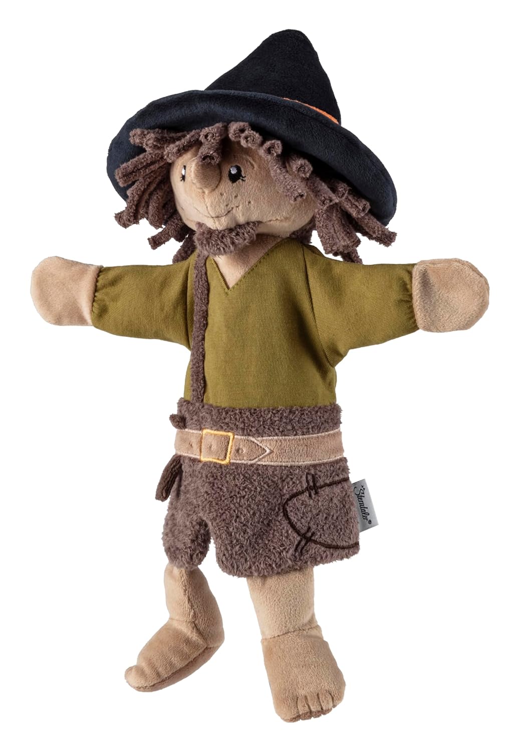 Handpuppe Räuber, weiches Spielzeug für Kasperle Theater, zum Geschichten erzählen und erstes Rollen