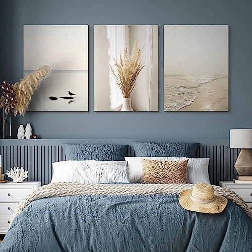 Muralo - Wandbilder Set - Leinwand Bilder Set Aufhängefertig - das Leinwandbilder Set - Bilder für W