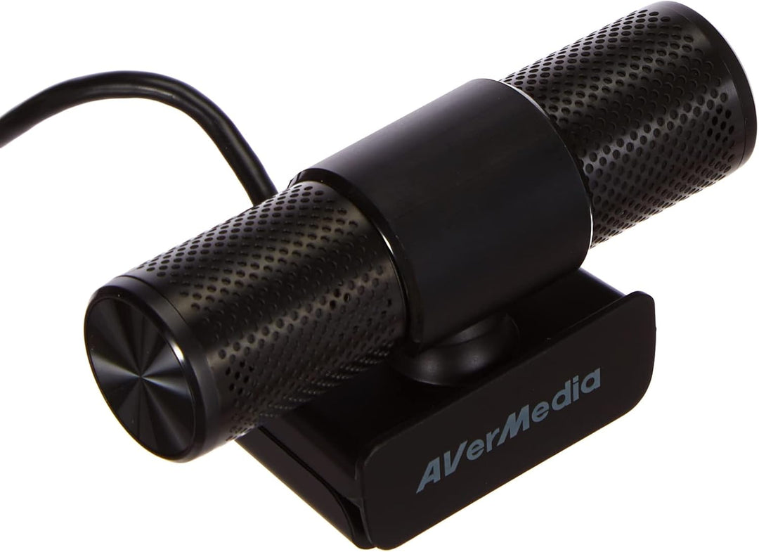 AVerMedia Live Streamer Webcam PW313, Sichtschutzverschluss, FHD 1080p-Videoanruf und -Aufnahme, Plu