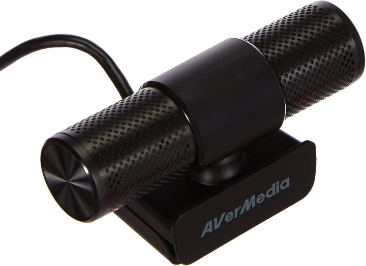 AVerMedia Live Streamer Webcam PW313, Sichtschutzverschluss, FHD 1080p-Videoanruf und -Aufnahme, Plu