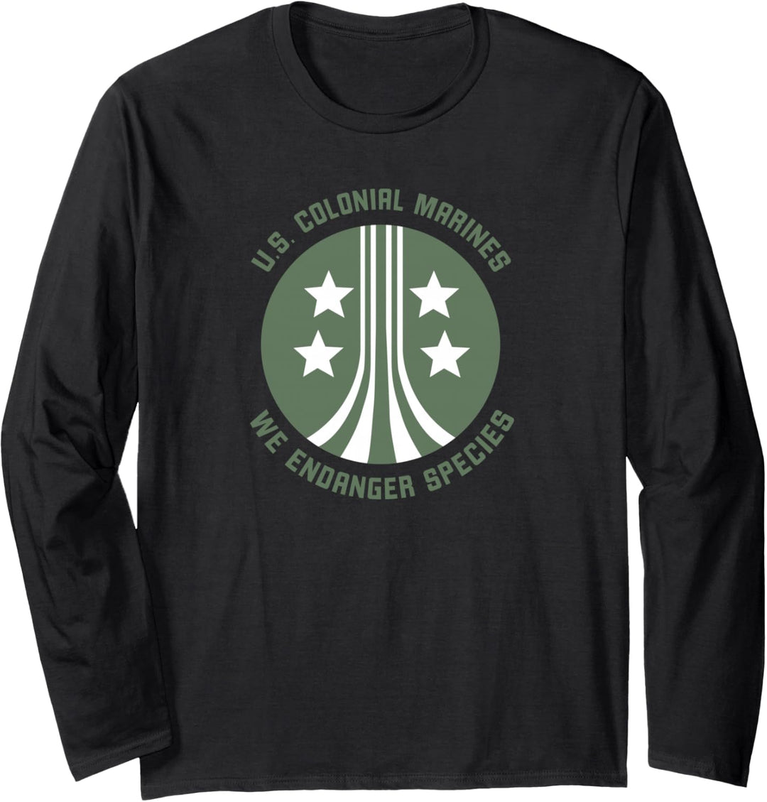 Aliens U.S. Colonial Marines We Endanger Species Langarmshirt