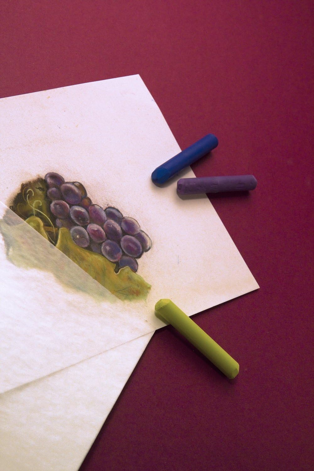 Clairefontaine 496014C Zeichenbögen (Packung mit 5 Bögen Pastelmat auf Karton kaschiert, 1800 µm, 50