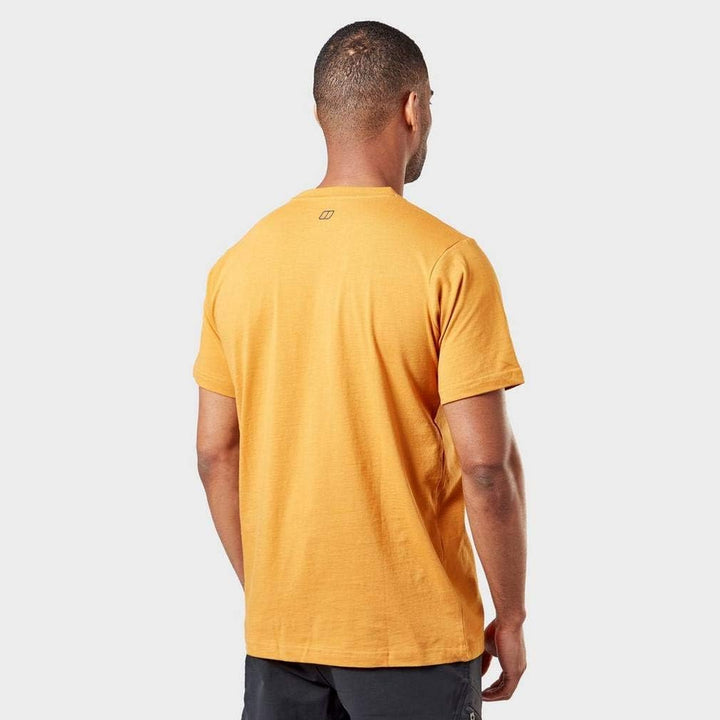 Berghaus Herren Mountain Contour T-Shirt XS Desert Shadow/Dark Blue, XS Desert Shadow/Dark Blue
