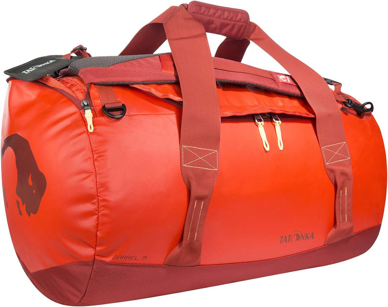 Tatonka Barrel M Reisetasche - 65 Liter - wasserfeste Tasche aus LKW-Plane mit Rucksackfunktion und