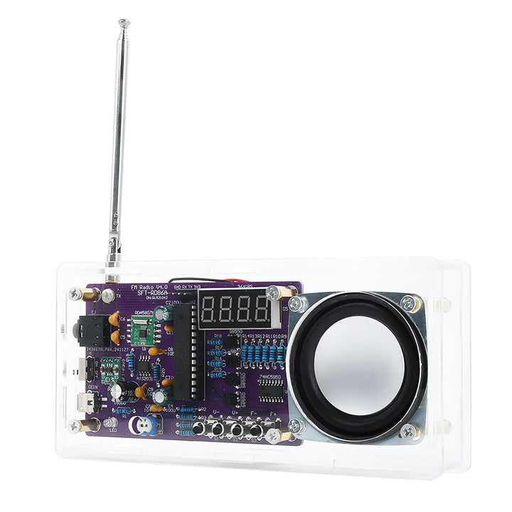 Heemol FM Radio Löt Bausatz, DIY Radio Kit mit Digital Display, Lötübungs-Set für Erwachsene und Anf
