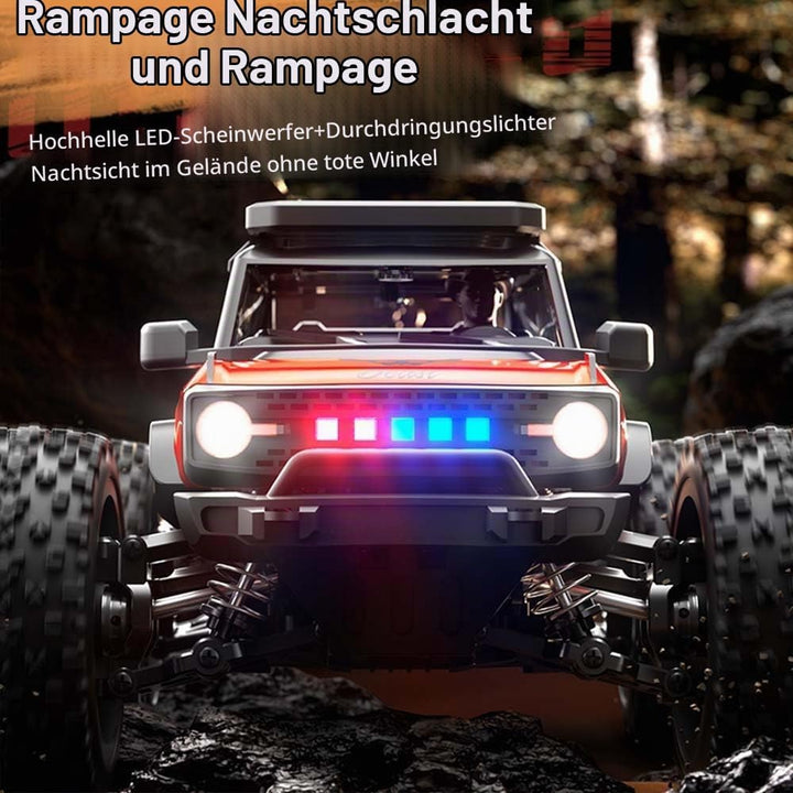 X-Verse SG201PRO Ferngesteuertes Auto, 1:20 55KM/H RC Autos Kohlebürste Motor, 4WD All Terrain Offro