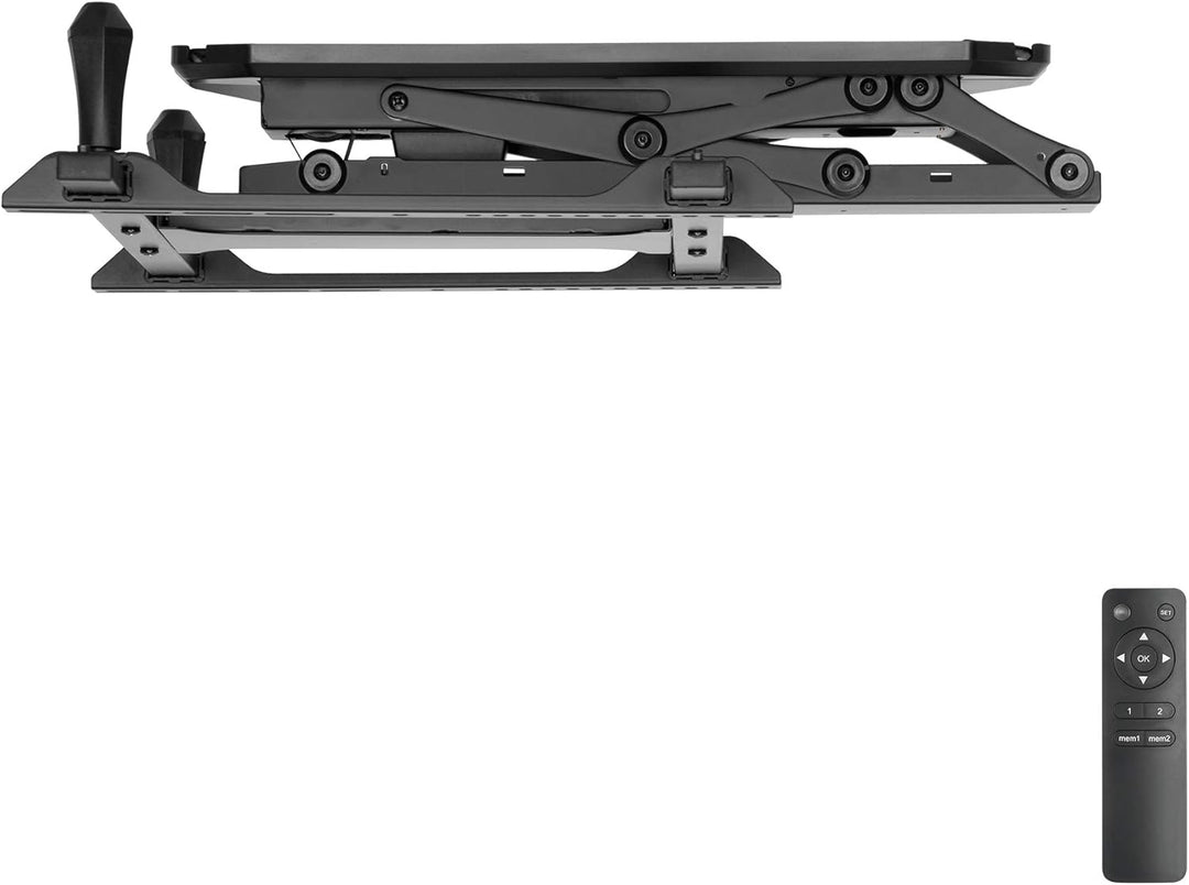 mywall HL 41ML TV-Deckenhalterung Deckenhalter Motorisiert Höhenverstellbar Schwenkbar Drehbar Schwa