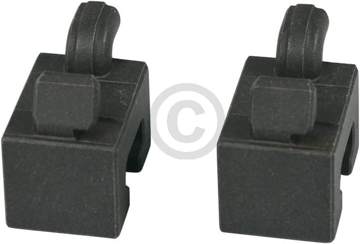 Buchse kompatibel mit SIEMENS 00637443 Keramikhalter vorne für Zubehörhaltegitter Backofen mit Mikro