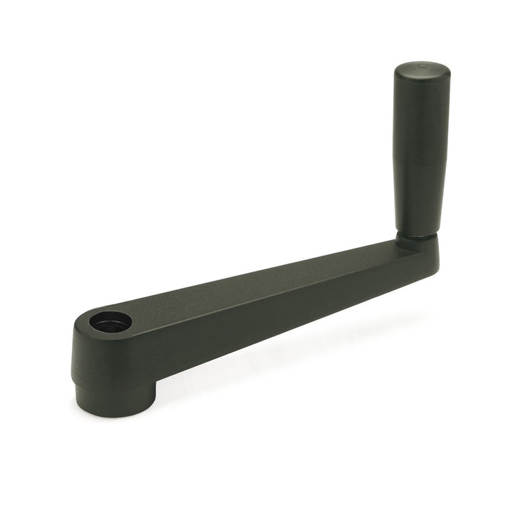 Ganter Normelemente | Handkurbeln - GN 471-160-B17 | Aluminium | mit Bohrung | kunststoffbeschichtet