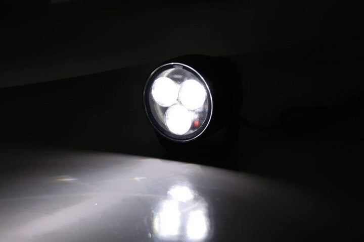 HIGHSIDER LED Fernscheinwerfer SATELLITE matt schwarz