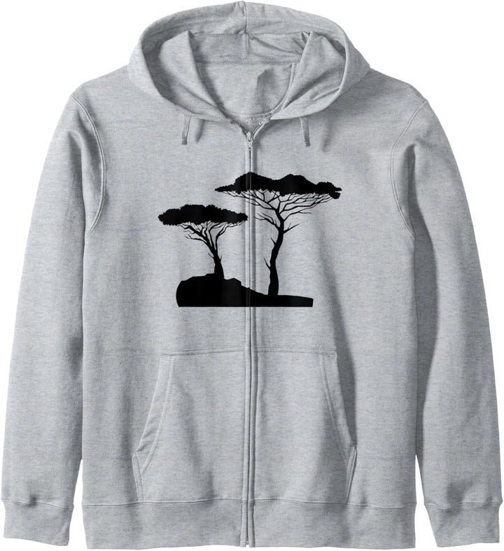 Baobab Baum Adansonia Gattung Bäume Kapuzenjacke