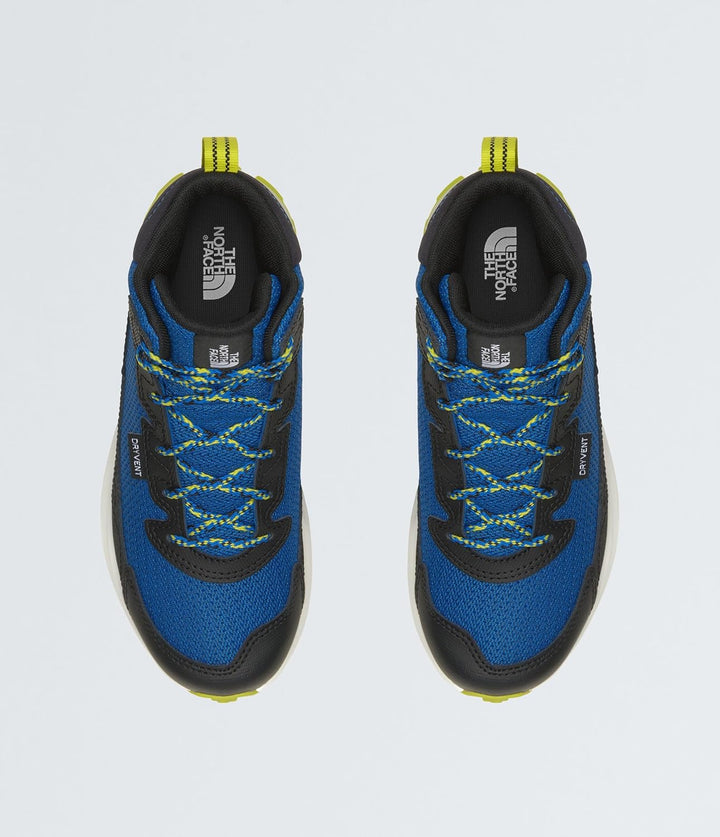 The North Face Jungen Y Fastpack Hiker Mid WpTrekking Shoes 32 EU Hero Blue Tnf Black, 32 EU Hero Bl