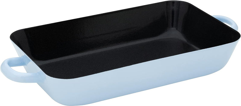 Riess, 0046-028, Bratpfanne 33/20 cm, BACKEMAILLE BLAU, LBH 40.5x20.6x6 cm, Gew. 0.892 kg, Volumen 3
