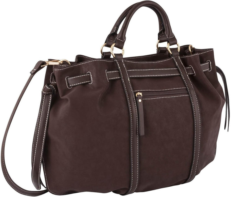 Gabor , Carina , Damen , Shopper Dark Brown, Dark Brown