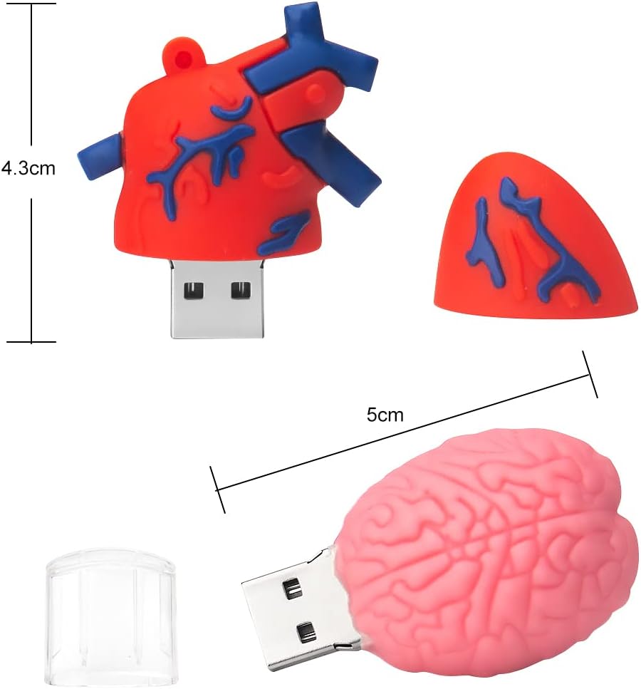 32GB*5 USB-Stick USB-Flash-Laufwerk, Memory Stick Cartoon Speicherstick Flash-Speicher-Stick, Pen Dr