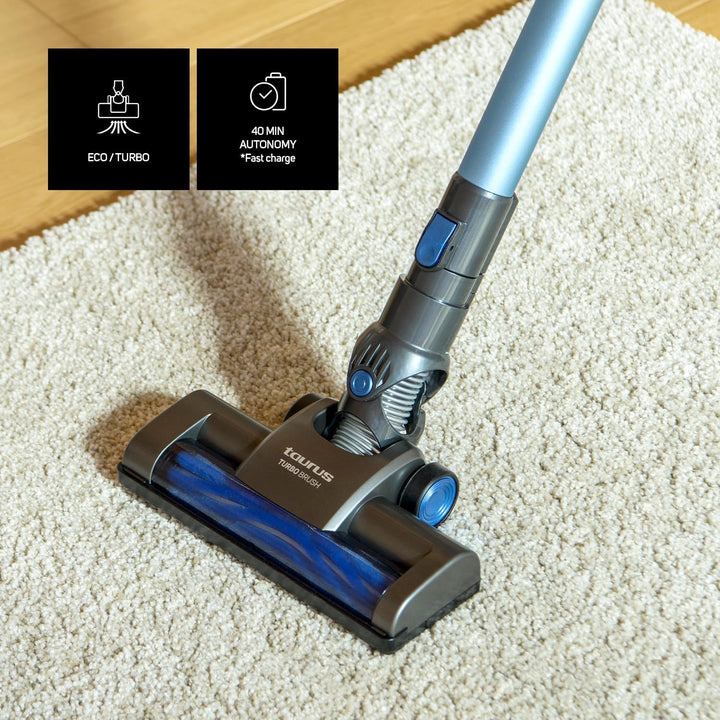 Taurus Ultimate Lithium Staubsauger 2 Geschwindigkeiten 650 ml blau