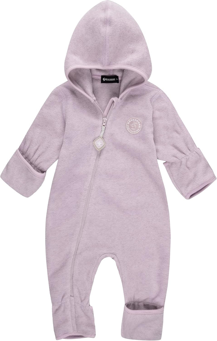 Höhenhorn Ibex Baby Fleece Overall Winter Herbst Strampler Kleinkind mit Kapuze 98 Rosa, 98 Rosa