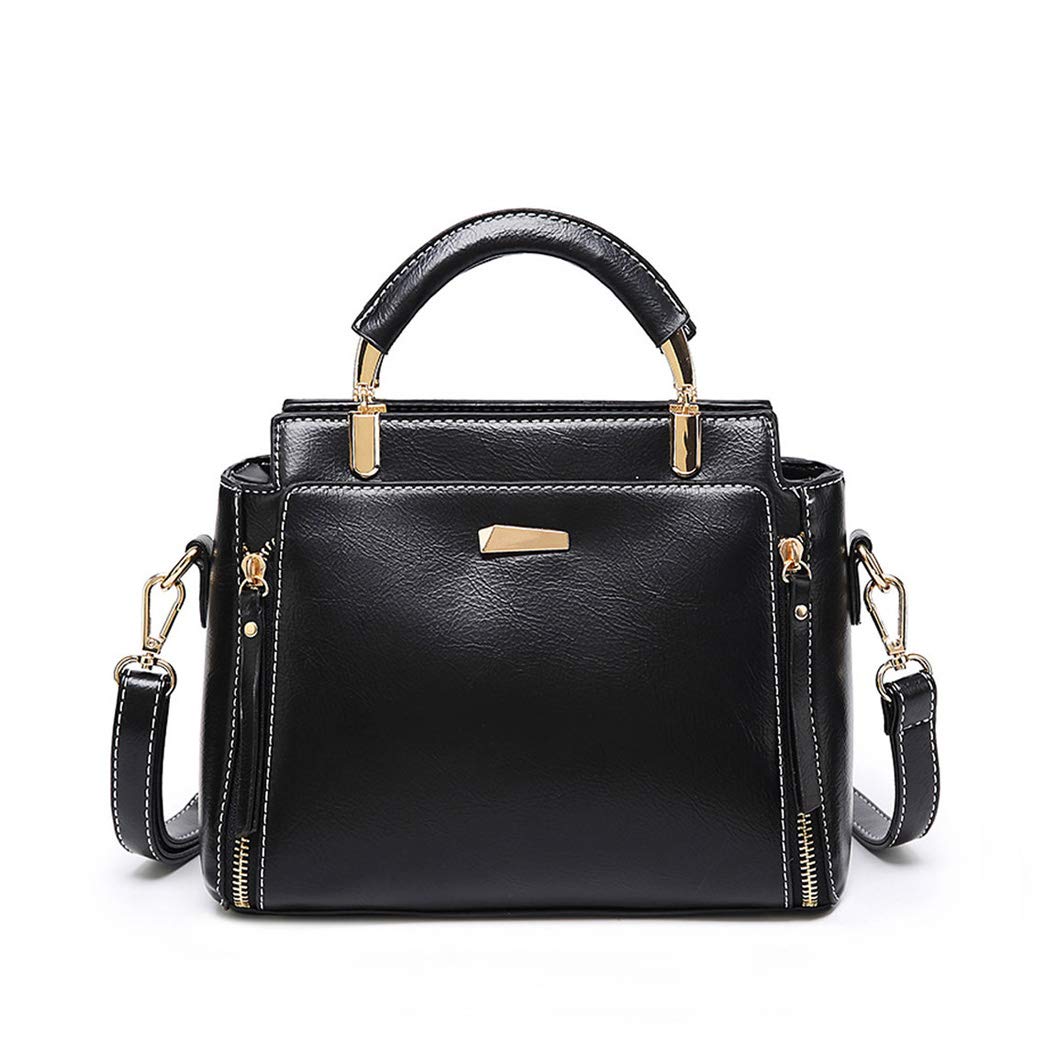 BUKESIYI Damen Tasche Umhängetasche Handtasche Frauen Klein Schultertasche Weekender Lack PU Leder C