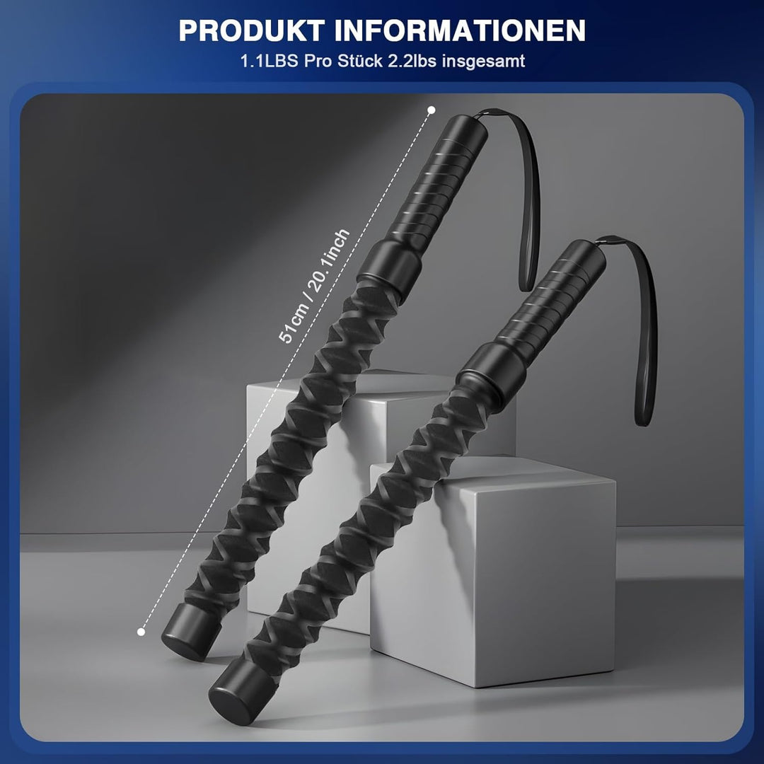 Battle Ropes,Übungsseil Tragbar Fitnessgeräte,Robuste Power Ropes,Noise-free Battle Rope,Einfach zu